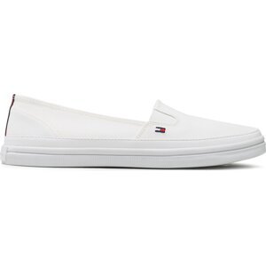 Tenisky Tommy Hilfiger Essential Kesha Slip-On FW0FW07121 White YBS