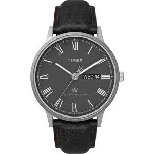 Hodinky Timex Heritage Waterbury TW2U88600 Černá