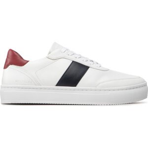 Sneakersy Tommy Hilfiger Premium Cupsole Stripe FM0FM04284 White YBR