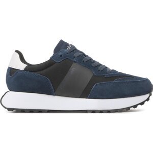 Sneakersy Calvin Klein Low Top Lace Up Mix HM0HM00497 Navy/Black/White 0HA