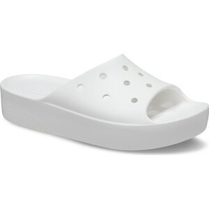 Nazouváky Crocs Classic Platform Slide 208180 White 100