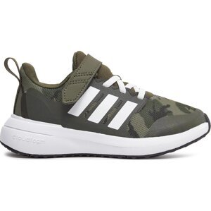 Sneakersy adidas FortaRun 2.0 Cloudfoam Elastic Lace Top Strap IE3397 Khaki