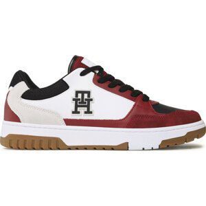 Sneakersy Tommy Hilfiger Basket Street Mix FM0FM04695 Black BDS