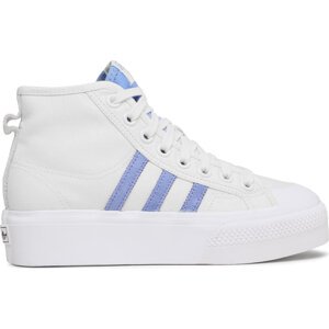 Boty adidas Nizza Platform Mid Shoes FZ6189 Bílá