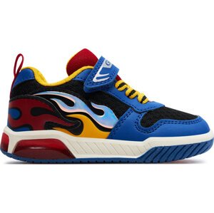 Sneakersy Geox J Inek Boy J459CC 01454 C0833 M Royal/Red