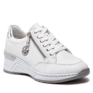 Sneakersy Rieker N4335-80 White