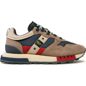 Sneakersy Blauer F3HERON01/COS Navy/Beige NVB