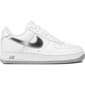 Boty Nike Air Force 1 Low Retro DZ6755 100 White/Mettalic Silver