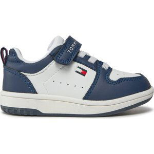 Sneakersy Tommy Hilfiger Low Cut Lace Up/Velcro Sneaker T1X9-33340-1355 M Bílá