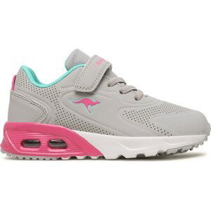 Sneakersy KangaRoos Kx-Giga Ev 10042 000 2050 Vapor Grey/Daisy Pink