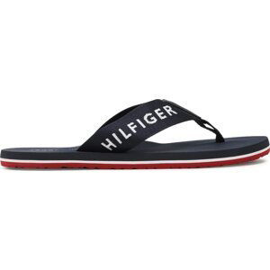 Žabky Tommy Hilfiger Print Beach Sandal FM0FM04618 Desert Sky DW5