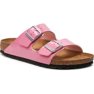 Nazouváky Birkenstock Arizona 1026957 Patent Candy Pink/Black