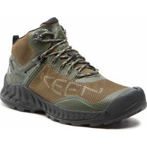 Trekingová obuv Keen Nxis Evo Mid Wp 1026678 Forest Night/Dark Olive