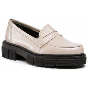 Loafersy Rieker M3862-61 Beige 1