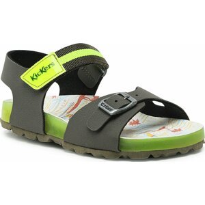 Sandály Kickers Sostreet 894911-30 S Khaki Jaune Surf 202