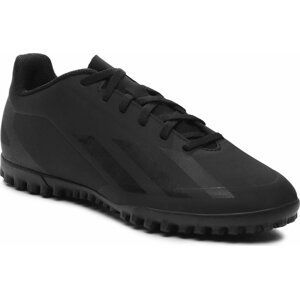 Boty adidas X Crazyfast.4 Turf Boots IE1577 Cblack/Cblack/Cblack