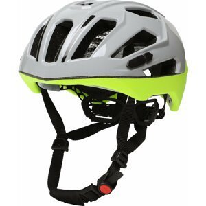 Cyklistická helma Uvex Gravel-X 4100440715 Rhino/Neon Yellow Shiny/Mat