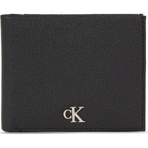 Pánská peněženka Calvin Klein Jeans Mono Hrdw Bifold W/Coin K50K511091 Černá