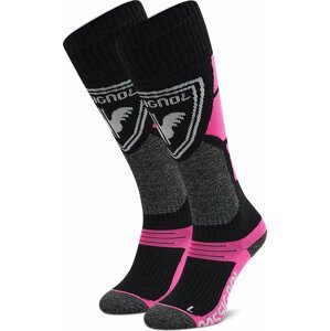 Lyžařské ponožky Rossignol W Premium Wool RLKWX12 Fluo Pink 366