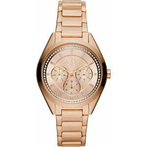 Hodinky Armani Exchange Lady Giacomo AX5658 Rose Gold/Rose Gold