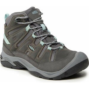 Trekingová obuv Keen Circadia Mid Wp 1026763 Steel Grey/Cloud Blue