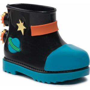 Holínky Melissa Mini Melissa Rain Boot + Fabula 33676 Blue/Black AF019