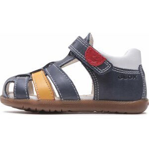 Sandály Geox B Sandal Macchia Boy B254VA0CL85C4229 Navy/Dk Yellow