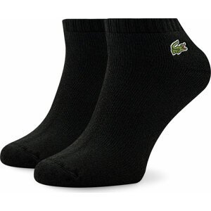 Nízké ponožky Unisex Lacoste RA4184 Noir/Blanc 258