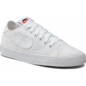 Boty Nike Court Legacy Cnvs CZ0294 100 White/White/Summit White