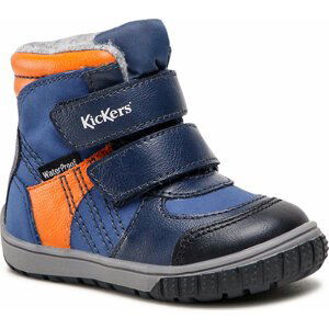 Sněhule Kickers Sitrouille Wpf 585572-10 Wpf Blue 53