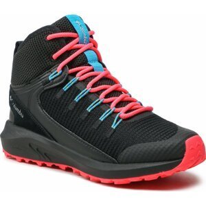 Trekingová obuv Columbia Trailsorm™ Mid Waterproof BL0155 Black/White 014