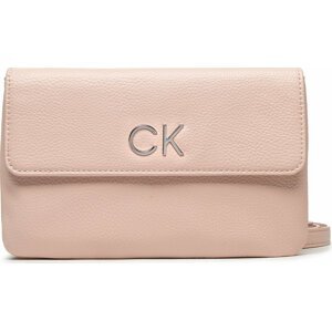 Kabelka Calvin Klein Re-Lock Dbl Crossbody Bag Pbl K60K609140 TER