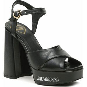 Sandály LOVE MOSCHINO JA1605CG1GIE0000 Nero