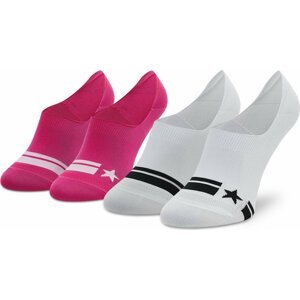Sada 2 párů dámských ponožek Converse E1134P 2001