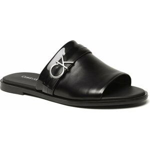 Nazouváky Calvin Klein Almond Slide Sandal W/Hw HW0HW01604 Ck Black BEH