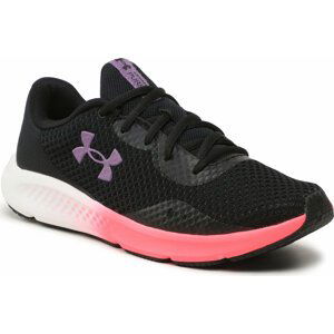 Boty Under Armour UA W Charged Pursuit 3 3024889-004 Black/Pink Shock/Retro Purple