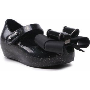 Polobotky Melissa Mini Melissa Ultragirl Sweet I 33553 Black Glitter AG732