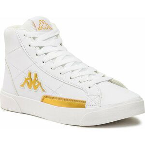 Sneakersy Kappa 241708GC White/Gold 1045