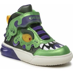 Sneakersy Geox J Grayjay Boy J369YA 05011 C3313 M Green/Purple