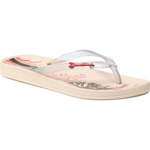 Žabky Ipanema Anat. Glossy Fem 82895 Beige/Clear/Green