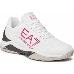 Sneakersy EA7 Emporio Armani X8X079 XK203 S878 Op.Wht+Gan+Pink+Silv