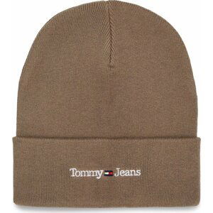 Čepice Tommy Jeans Tjm Sport Beanie AM0AM11016 Earth GW3