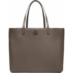 Kabelka Tory Burch McGraw Tote 152221 Silver Maple 963