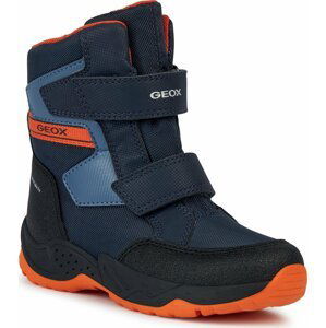 Sněhule Geox J Sentiero Boy B Abx J36FSA 0FUCE C0820 S Navy/Orange