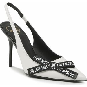 Sandály LOVE MOSCHINO JA10109G1GIE0100 Bianco