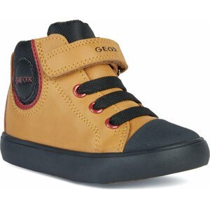Sneakersy Geox B Gisli Boy B361NB 0MEFU C2G9B Dk Yellow/Black