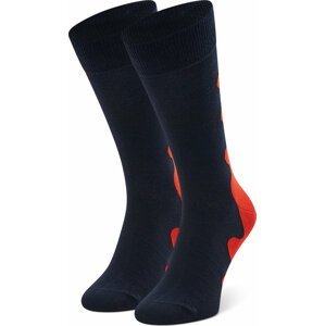 Pánské klasické ponožky Happy Socks WAV01-6500 Černá