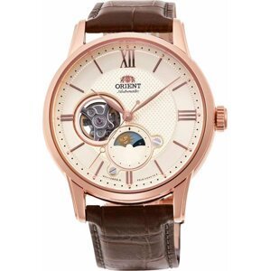 Hodinky Orient RA-AS0009S10B Brown/Gold
