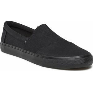 Tenisky Toms Alpargata Fenix Slip On 10017692 Black/Black