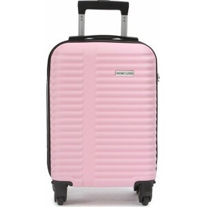 Malý tvrdý kufr Semi Line T5573-1 Růžová
